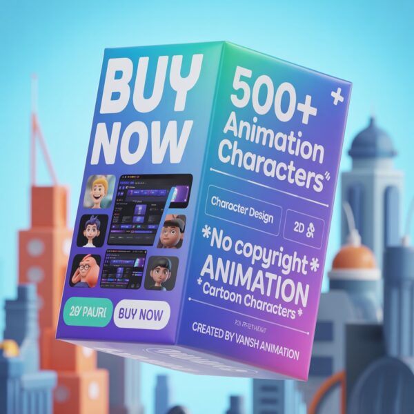 500+ Cartoon Character / Package