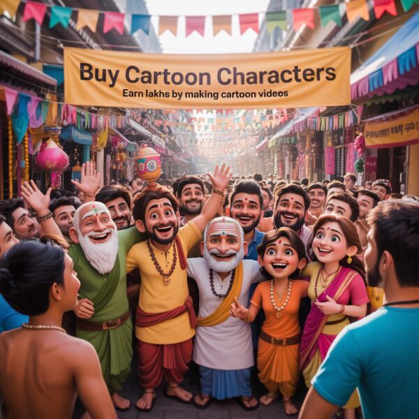 250+ Cartoon Character / Bundle Package