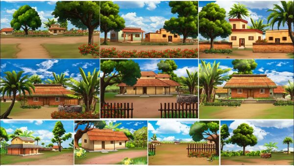 120+ Premium Cartoon Backgound / Package Bundle